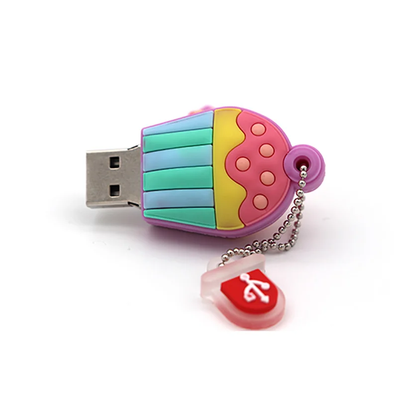 Прекрасный usb флеш-накопитель в виде мороженого 64 ГБ 32 Гб 16 карта памяти