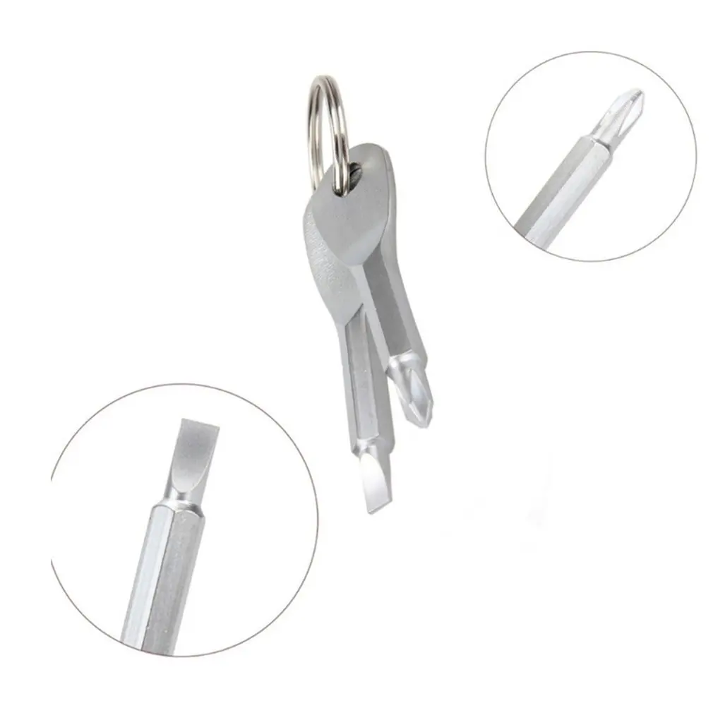 Многофункциональный EDC Отвертка из нержавеющей стали крест отвертка набор