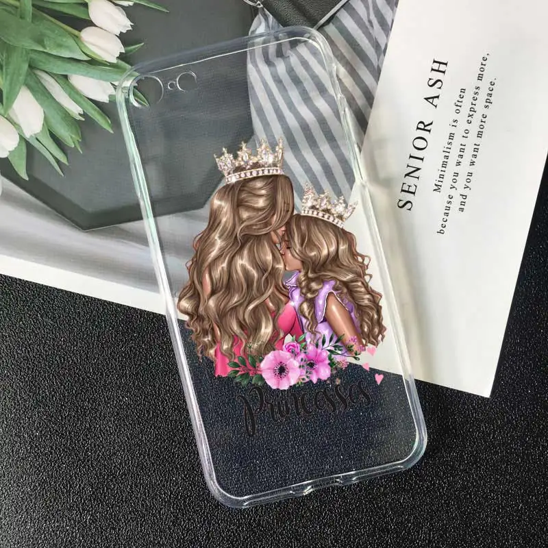 Модный милый чехол для телефона mama of girl boy Super mom baby для iphone XR 7 6 6s 8 Plus 5 5S X XS MAX, чехол из ТПУ для iphone 11 pro max