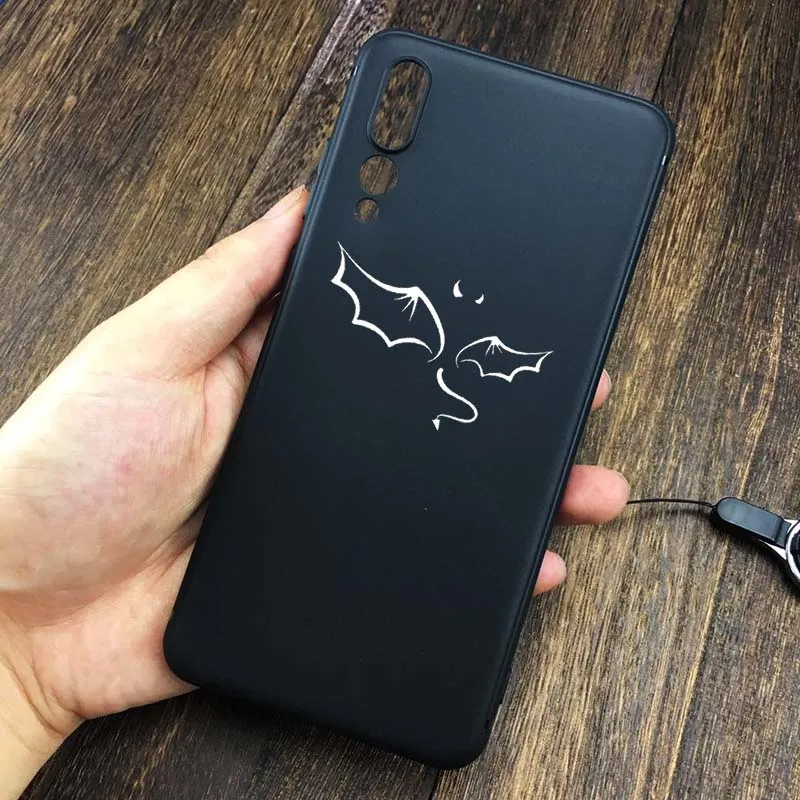 Для Huawei P20 Lite чехол с 3D принтом милый мультяшный Высокое качество Мягкий