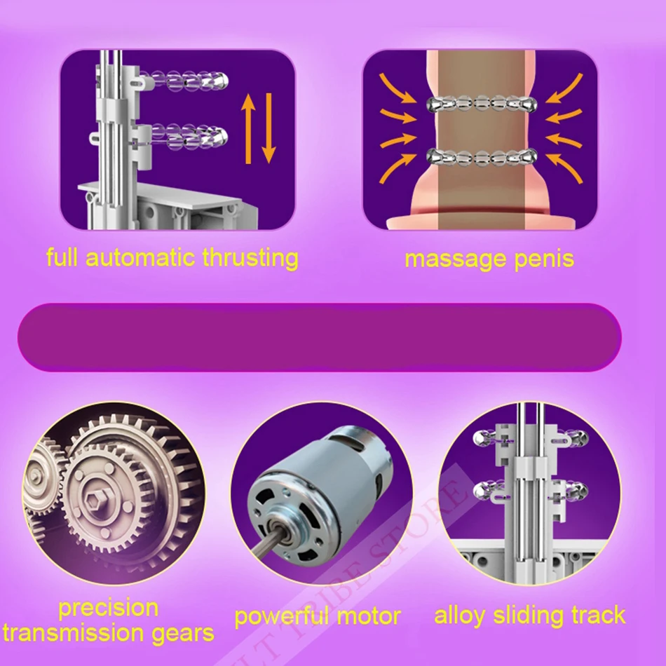 Leten автоматический электрический поршневой Мужской мастурбатор 4D имитация