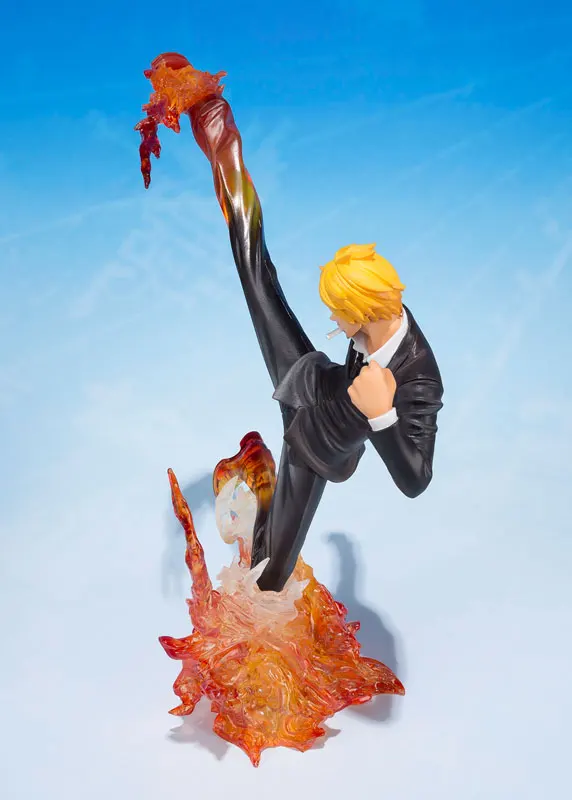 Коллекционная Фигурка BANDAI Tamashii Nation Figuarts ZERO 100% оригинал Санджи дьявольский Джамбе