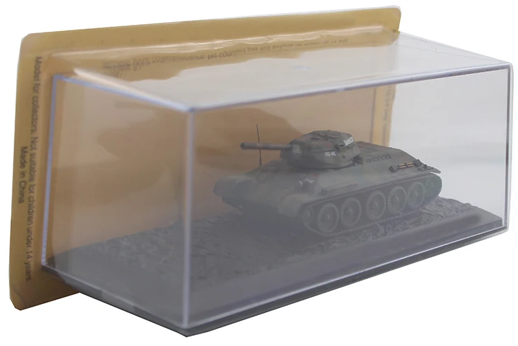 

rare Special Offer 1:72 Soviet Union before World War II T-34/76 130th Models of Medium Tanks Alloy Military Model