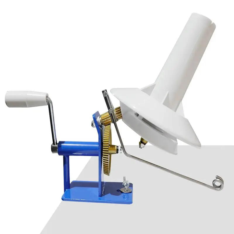 Ручная вращающаяся машина для намотки шариков из шерстяной пряжи с железной