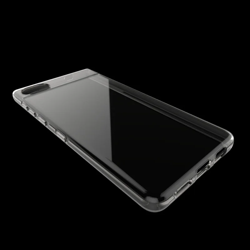 Нескользящий мягкий прозрачный силиконовый чехол из ТПУ для Blackberry Krypton |