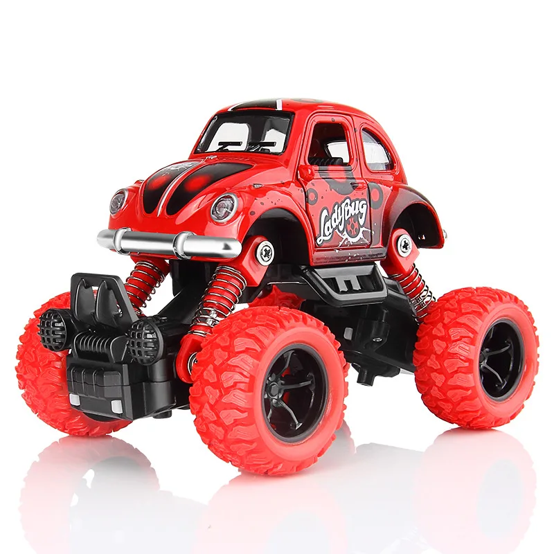 

New Boys Educational Toy Car Inertia / pull Back Car Alloy Off-road Car Bus Jeep Model Bigfoot Hot Blaze Wheel Car Monster Truck