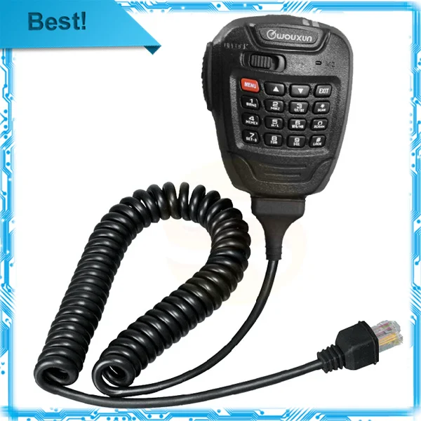 Оригинальный WOUXUN UV920P иди и болтай walkie talkie Ручной микрофон Динамик для KG