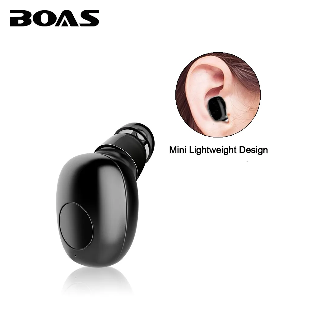 Фото BOAS Invisible Bluetooth Wireless Earphone Handsfree Call Mini Headphone Business Headset Earbud With MIC for IOS Iphone Android BOAS Invisible Bluetooth Wireless Earphone Handsfree Call Mini Headphone Business Headset Earbud With MIC for IOS Iphone Android