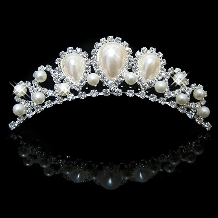 Элегантная жемчужина стразы хрусталь ювелирное изделие для волос роскошная