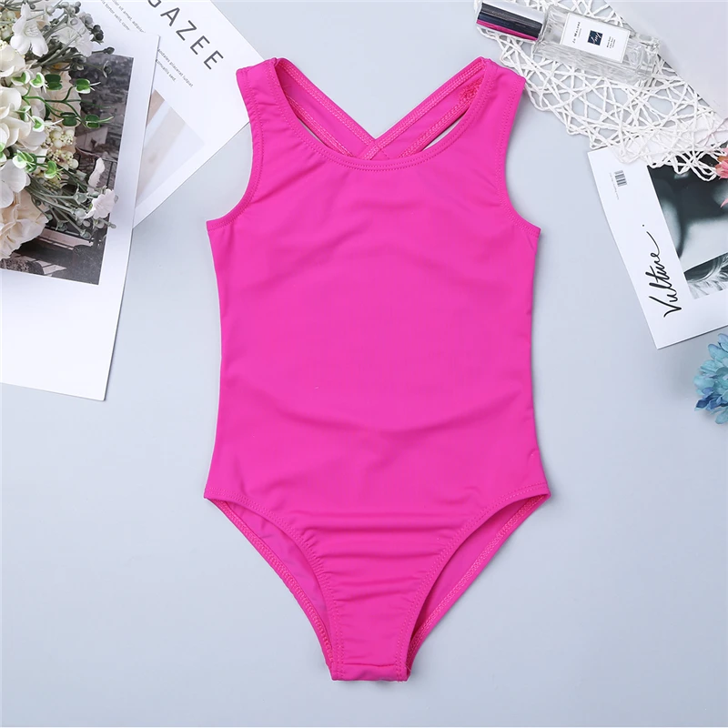 YiZYiF Girls Ballet Gymnastics leotard ballet tutu Dress Sleeveless Tank Leotard Dance Jumpsuit with Lace Back | Тематическая