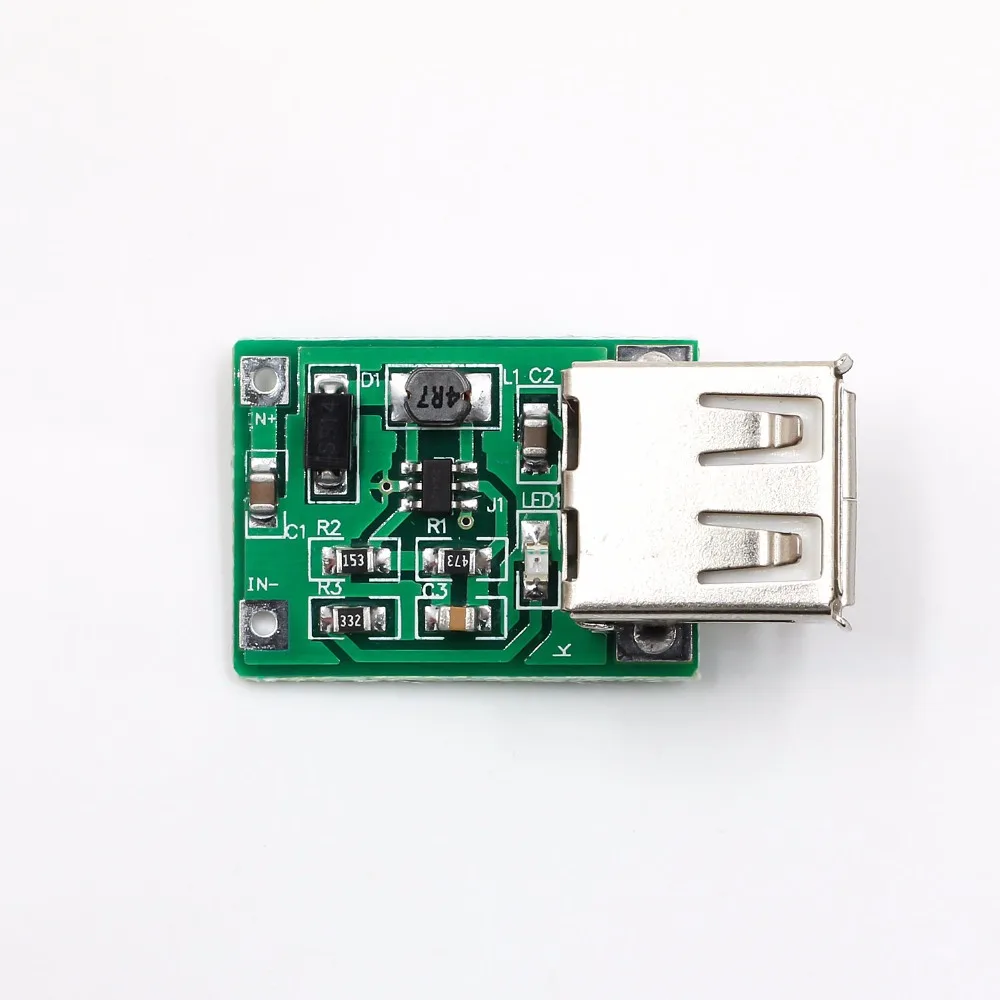 DC преобразователь step up module (0 9 V ~ 5V) до 5V 600MA USB booster circuit board boost|Интегральные схемы| |