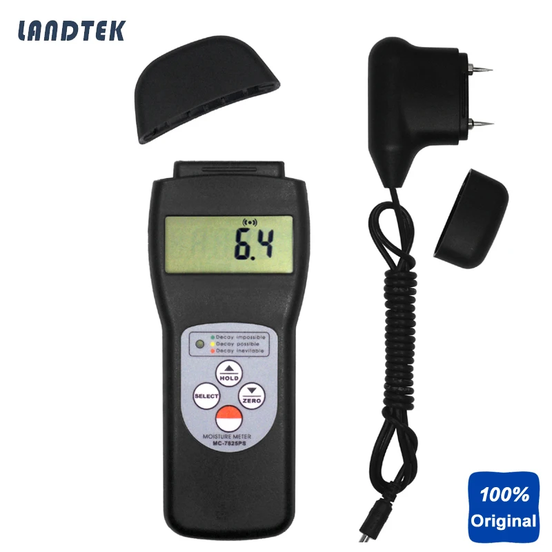 

Digital Portable Moisture Tester Wood Moisture Meter MC7825PS