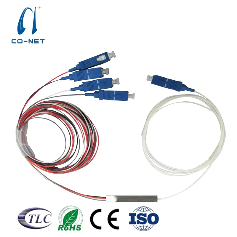 1x4 SC/UPC PLC сплиттер 1 м 30 шт