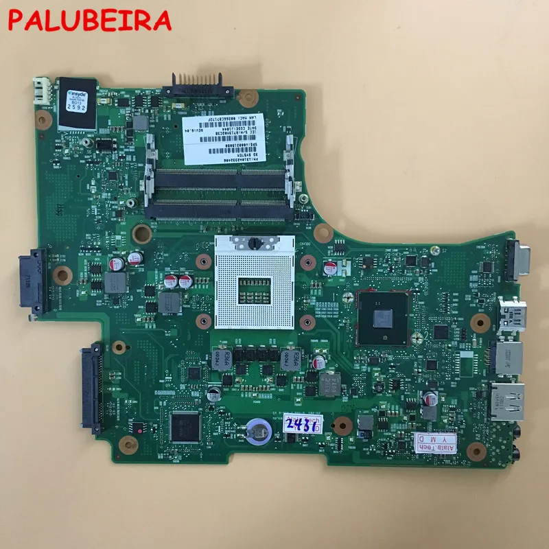 PALUBEIRA V000218080 6050A2332402 основная плата для toshiba satellite L650 L655 Материнская ноутбука HM55 DDR3