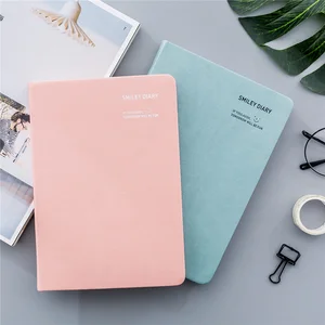 2021 Smiling face Cute Korean happy office Notebook planner paper Diary Journal Bujo Stationary Organizer Gift Supplies kawaii 2021 Smiling face Cute Korean happy office Notebook planner paper Diary Journal Bujo Stationary Organizer Gift Supplies kawaii