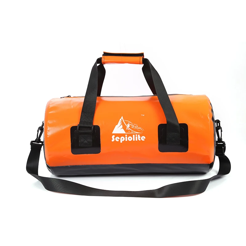 orange 30L Sepiolite brand20L30L большая емкость ПВХ водонепроницаемый вещевой Спорт Фитнес Йога плавательный мешок с водонепроницаемой молнией - Цвет: orange 30L