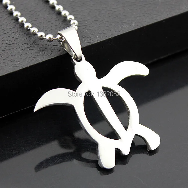 Лидер продаж! Ожерелье с подвеской в виде черепашек из нержавеющей стали|gift