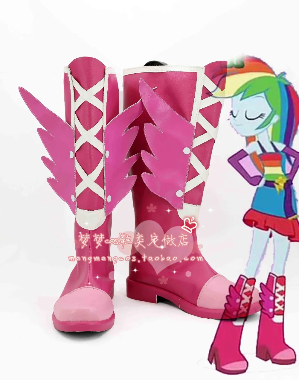 Обувь для косплея Rainbow Dash сапоги на заказ 3003|boots boots|boots cosplayboot shoes |