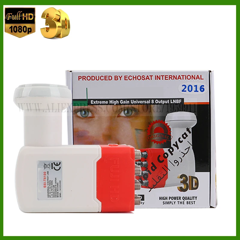 HD цифровой универсальный LNB для спутникового ТВ приемника с высоким