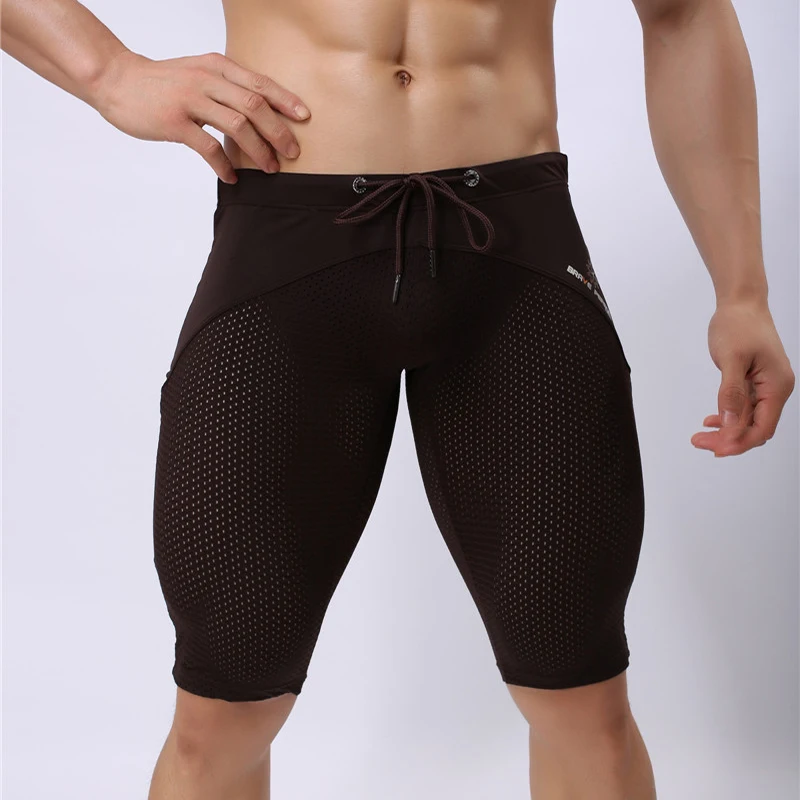 Мужские купальники плавки высококачественный дышащий купальный костюм Летний