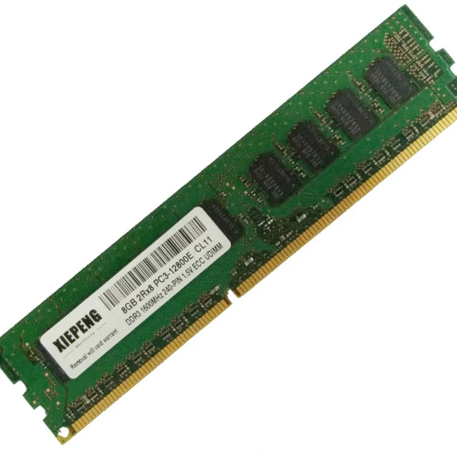 Серверная ОЗУ 8 Гб DDR3 1600 МГц 4 2Rx8 Стандартная память ECC SD для рабочей