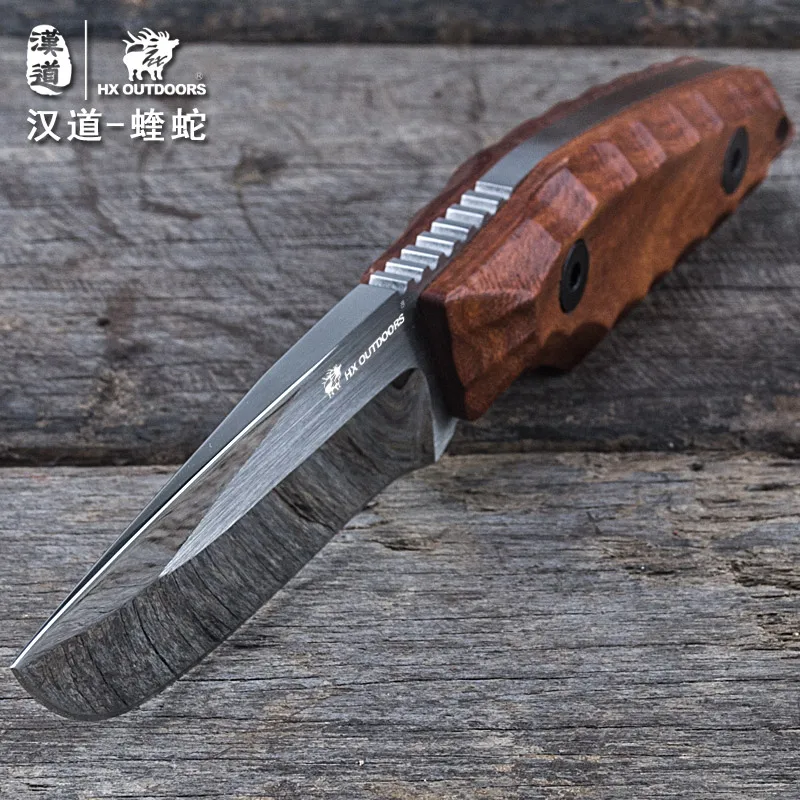 HX открытый Viper маленький нож ganzo прямой csgo tacticalknife для дайвинга военный походный