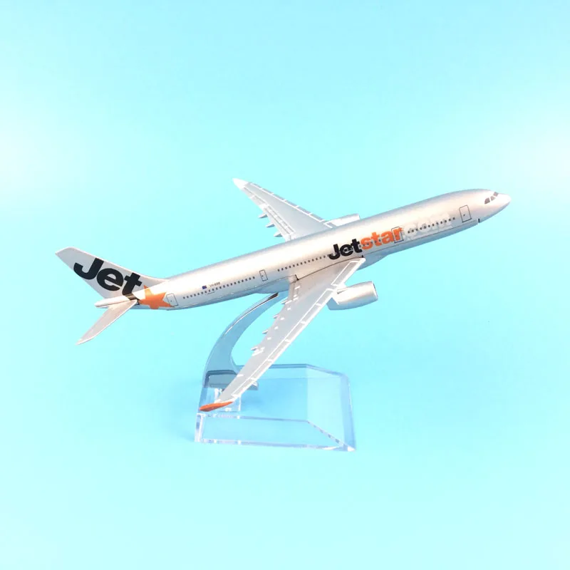 Бесплатная доставка 16 см A330 jetstar Airways сплав металла модель самолета Модель