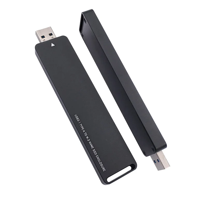 H1111Z HDD корпус NVME M.2 SSD чехол/корпус M.2 USB адаптер SSD M2 SSD коробка USB3.1 type-A для PCI-E M.2 NVME Корпус для мобильного жесткого диска