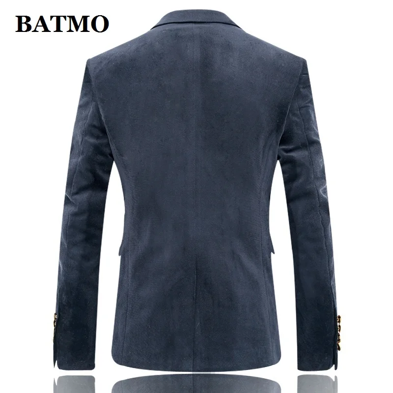

Batmo 2019 new arrival spring high quality casual blazer men,men's suits jackets,casual jackets men plus-size M-3XL F8886