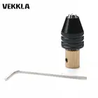 Вал электродвигателя, мини патрон, зажим крепления 0,3-3,5 мм, универсальный маленький микро-электронный сверлильный инструмент, набор патронов, фиксирующее устройство