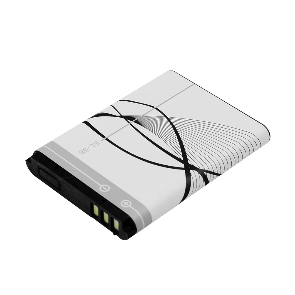 Литиевая батарея Li-Po 3,7 V BL-5B BL5B Батарея 890 мАч высокой Ёмкость для Nokia N83 N80 6120 6230 5200 3220 3230 5140 5140i 5200 5208