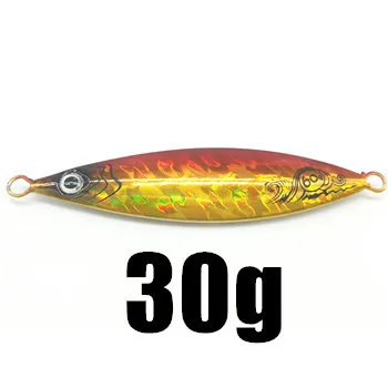 30G SUNMILE, 1 шт., 20 г, 30 г, 40 г, 60 г, медленный джиг, металлические рыболовные приманки, жесткие приманки, рыболовные снасти - Цвет: 30G