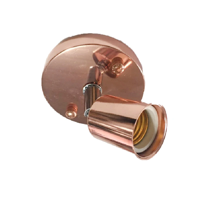 Современный простой золотой серебряный медный белый Потолочный светильник E27