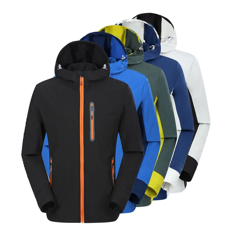 Мужская куртка для пешего туризма LoClimb весенне летние Стрейчевые спортивные