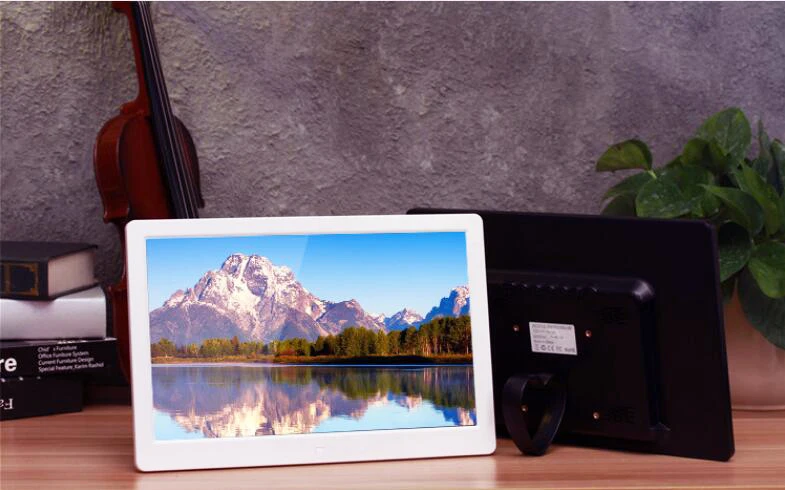 1" HD 15 дюймов TFT-LCD 1280*800 цифровая фоторамка фотоальбом часы MP3 MP4 кино рекламный плеер с удаленным рабочим столом