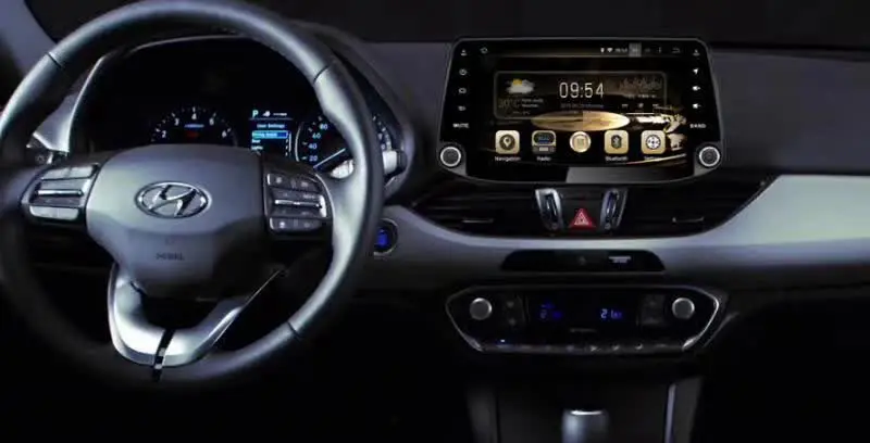 4G LTE Android 7,1 без НДС для hyundai i30 автомобильный gps-навигация, dvd-плеер Радио экран DVD Быстрая