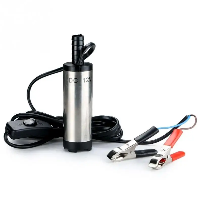 Новые горячие продажи DC 12 V погружной насос 38 мм Вода Масло Дизельное Топливо передачи инструмент для заправки топлива