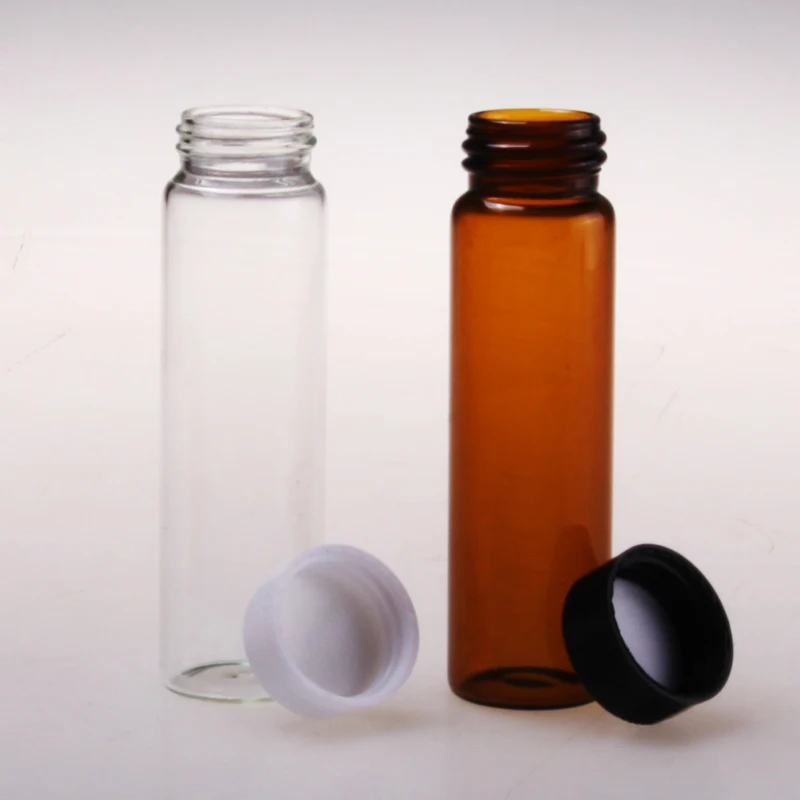 

wholesale 50ml Essential Oil Bottle With Plastic Lids, Sample Glass Bottle, 50cc Glass Vials Container wholesale