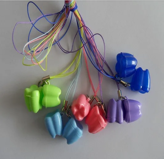 100 шт. коробка для хранения зубов молока выпадающих временные зубы первичные