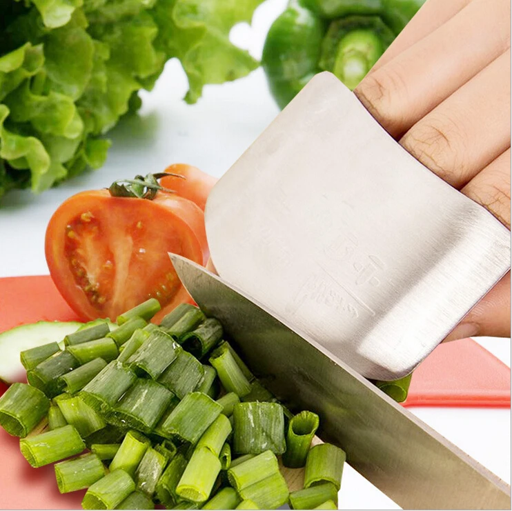 Кухонные инструменты из нержавеющей стали для приготовления пищи защита пальцев