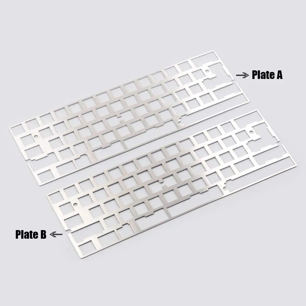 Алюминиевая пластина dz60 пластина для DIY механической клавиатуры из нержавеющей стали пластина gh60