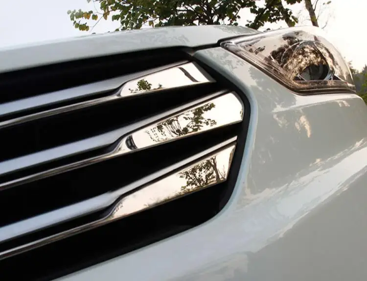 Высокое качество нержавеющая сталь решетка отделка 5 шт. для hyundai Creta IX25