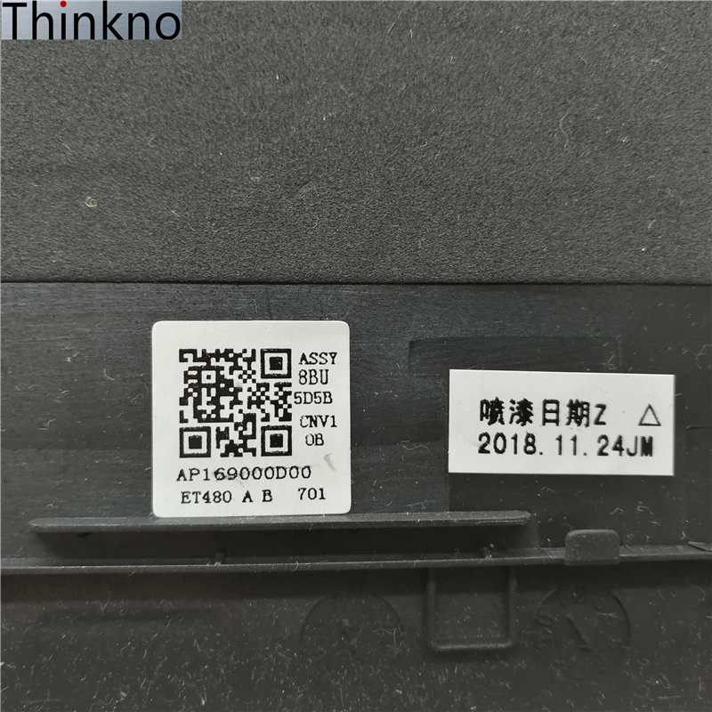 Новая Оригинальная ЖК-задняя крышка для lenovo IBM ThinkPad T470 T480, верхняя крышка экрана FA12D000100 AP169000D00