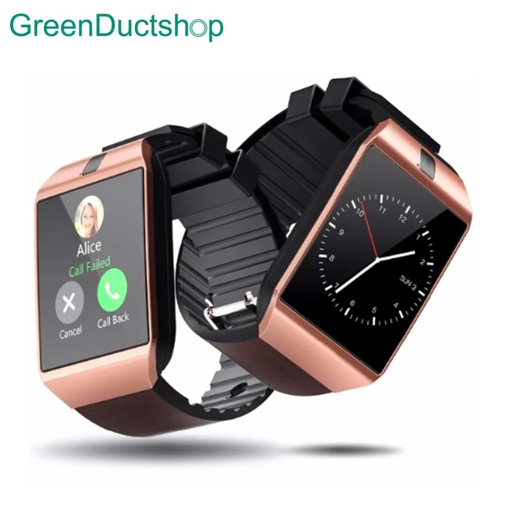 Bluetooth умные часы dz09 с sim картой Smartwatch Push Сообщение камера 3 0 для IOS и Android