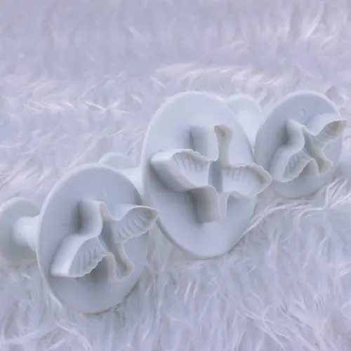 Форма для помадки в виде голубей и птиц 3 шт.|bird mold|cake plungercookie cutter |