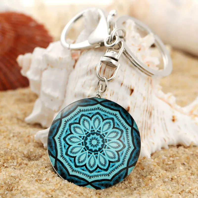 ZOSHI Горячее предложение новый красочный брелок с эмалью &quotЦветок&quot кристаллами