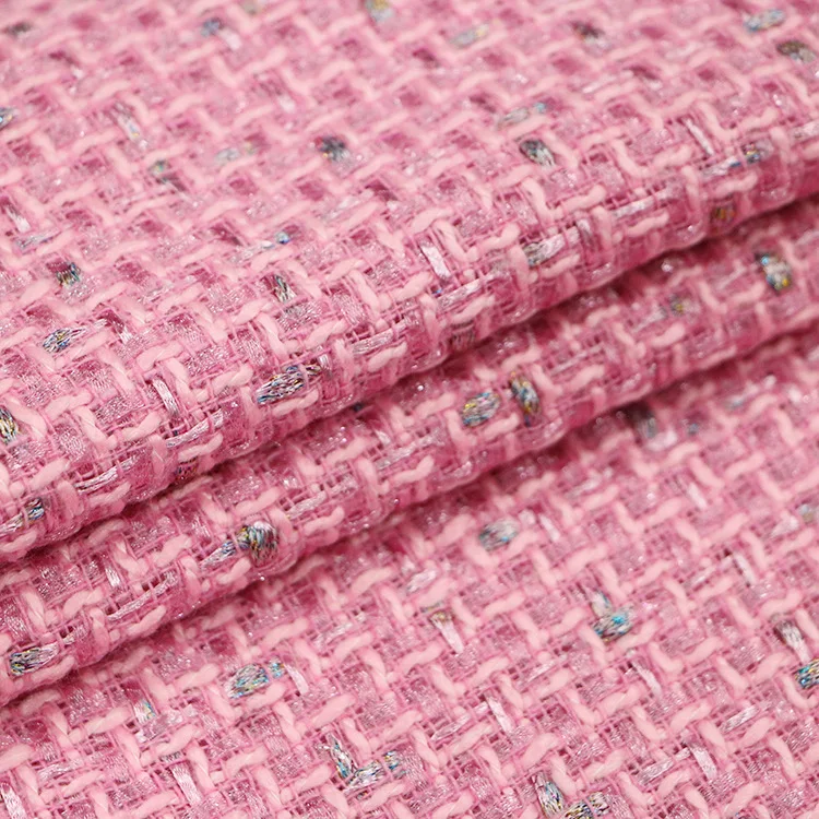 Бесплатная доставка окрашенная твидовая ткань 4 цвета с лентой и цветной