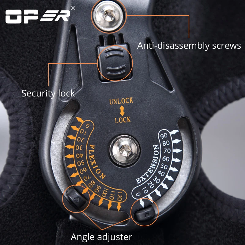 Ортопедический бандаж OPER на коленях регулируемая защита от травм остеоартрит