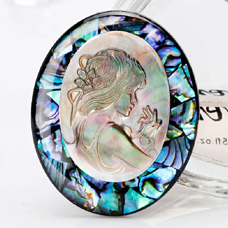 Модная Европейская и американская натуральная серия ракушек абалона воплощение