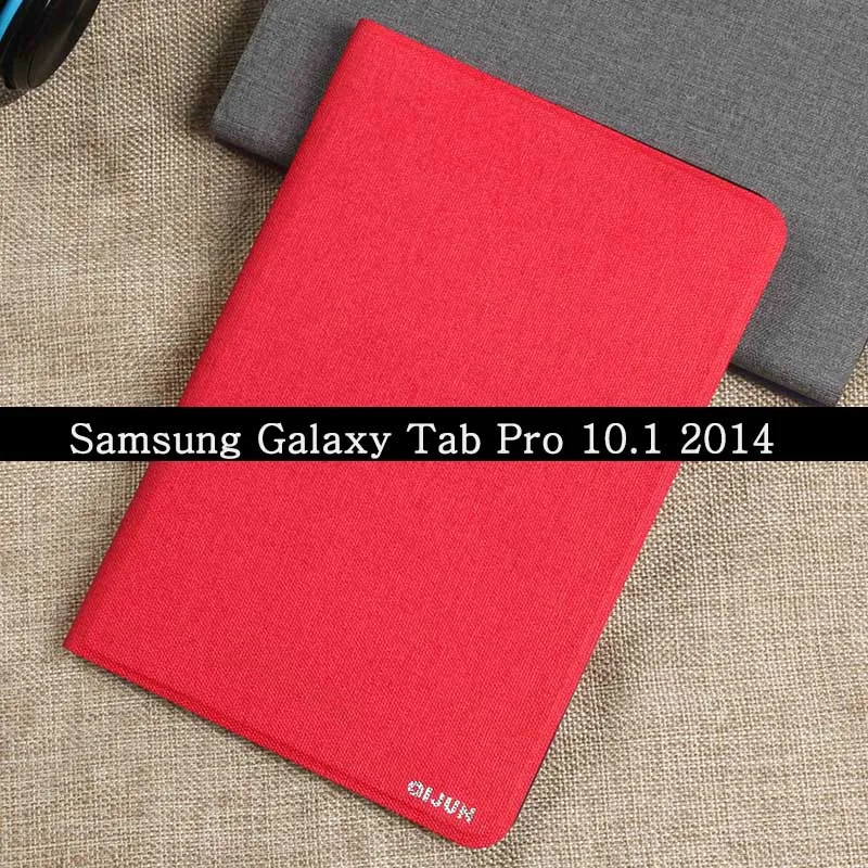 Tab Pro 10.1 Чехол для планшета samsung Galaxy Tab Pro 8,4 T320 T321 T325, силиконовый чехол из искусственной кожи, откидной Чехол для Tab Pro 10,1 T520 T521 T525 - Цвет: Tab Pro 10.1